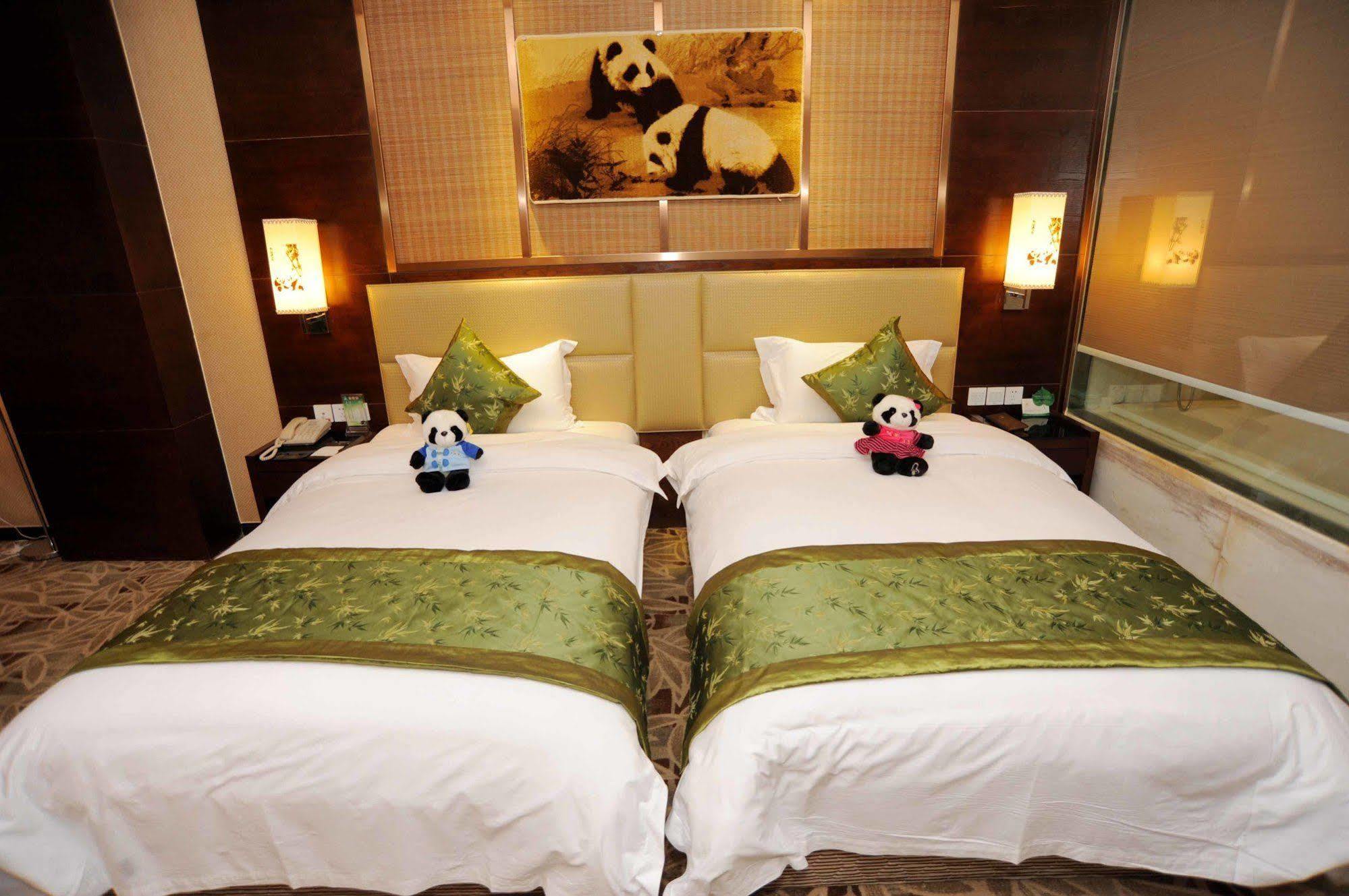 Chengdu Panda Prince Culture Hotel Exteriör bild