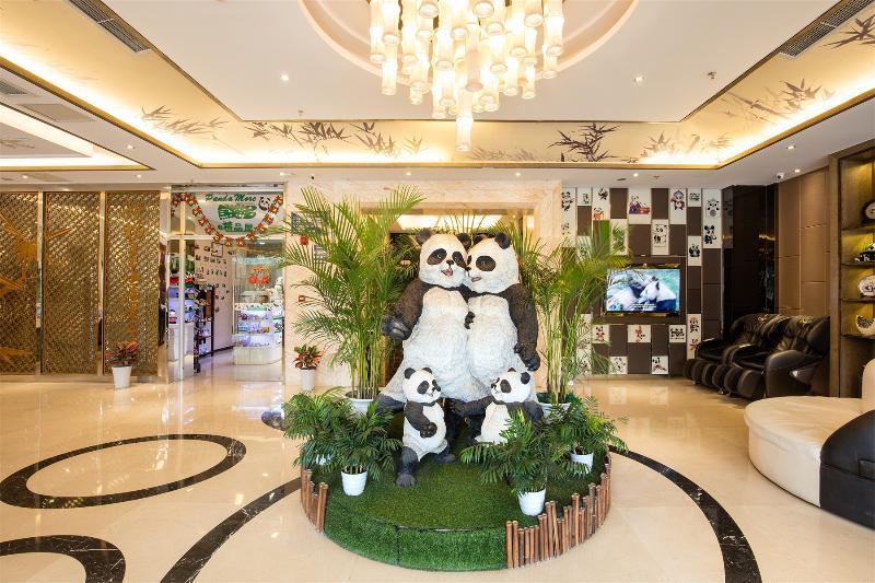 Chengdu Panda Prince Culture Hotel Exteriör bild