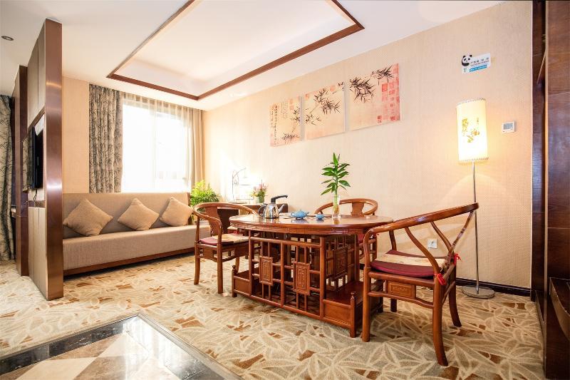 Chengdu Panda Prince Culture Hotel Exteriör bild